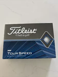 Titleist Tour Speed Palline da golf 4 maniche in scatola 12 palline totali NUOVISSIME!!! - Foto 1 di 4