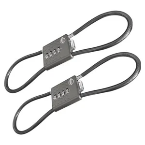 Safety Lock 4 Digit Cable Combination Locks 19.6 Inches For School Gym Lockerhel - Picture 1 of 7