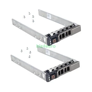 2 x 2,5" SAS SATA Hot Swap HDD Rahmen Caddy 8FKXC G176J für Dell R710 R720 R730 - Bild 1 von 7