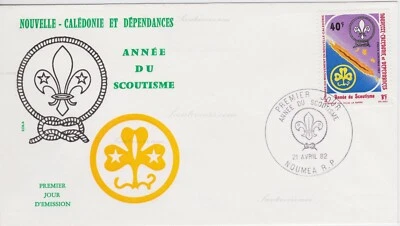 Cover New Caledonia, 1982. Noumea. 50th Anniv.Scout Movement New Caledonia First - Image 1 of 3