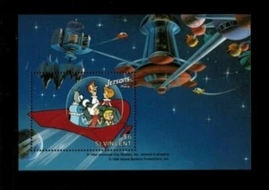 St. Vincent 1991 - Jetsons The Movie, Flying Ship - Souvenir Stamp Sheet - MNH - Picture 1 of 1