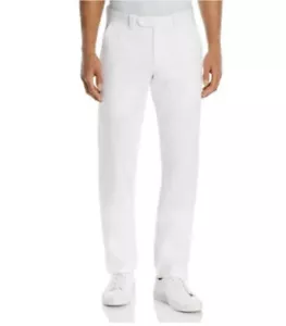 The Menโ Store Bloomingdale's Classic Fit Chino Pants, 32W 32L, Cotton, White ๐ - Picture 1 of 7