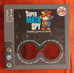 Chalk and Chuckles Super Math Spy Speed Game Of Math COMPLETE - Picture 1 of 15