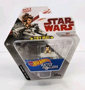 Star Wars™ Die-Cast Hot Wheels™ Battle Rollers™ Rey Millennium Falcon™ - Picture 1 of 5