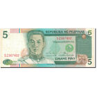 [#806386] Banknote, Philippines, 5 Piso, Km:175A, Ef(40-45)