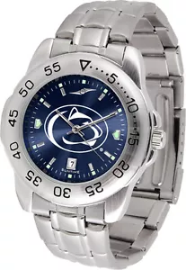 Penn State Nittany Lions Men Steel Sport AnoChrome Watch - Picture 1 of 1