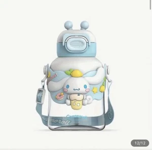 700ml Cinnamoroll Sanrio Water Bottle Portable with Strap New - Picture 1 of 4