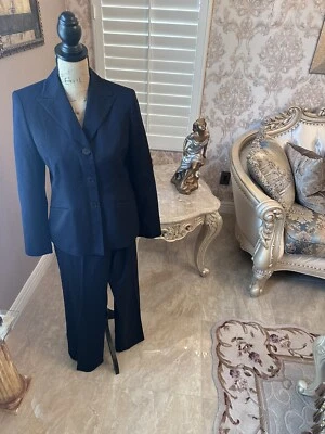 Traje Ann Klein azul marino Foto 1 de 4