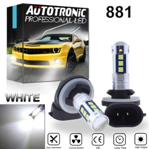 2X 881 898 Bombilla antiniebla de conducción LED blanco brillante para Hyundai Accent 2000-2018 - Imagen 1 de 11