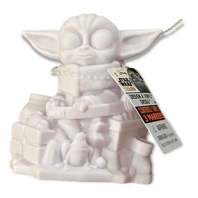 Star Wars The Mandalorian Grogu Design A Vinyl Figure w 3 Markers New - Image 1 of 3