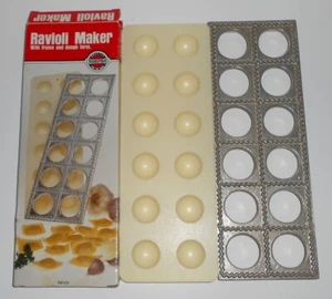 DE COLECCIÓN NORPRO RAVIOLIS MAKER MOLDE PRENSA ALUMINIO #NP153 - Imagen 1 de 2
