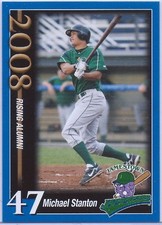 "MINT" MICHAEL "GIANCARLO" STANTON 2008 JAMESTOWN JAMMERS ROOKIE CARD! 
