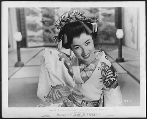 Puccini Madame Butterfly Michiko Tanaka original década de 1950 foto promocional ópera - Imagen 1 de 2