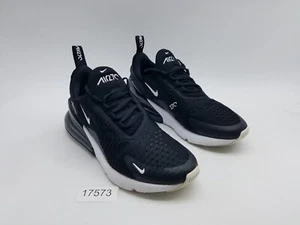 Chaussures de course femme Nike Air Max 270 pointure 8 noir blanc - Photo 1 sur 12