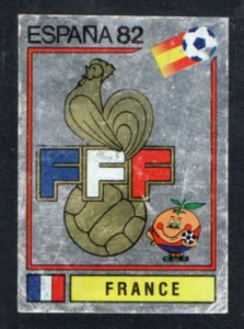 FIGURINA CALCIATORI PANINI ESPANA 82 N°274 SCUDETTO FRANCIA REC/RECOVERED - Imagen 1 de 2