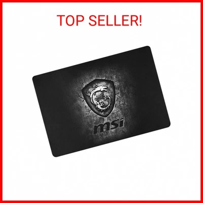 MSI Agility GD20 Premium Gaming Mouse Pad, Standard Medium Size,Ultra Smooth Mic - Image 1 of 2