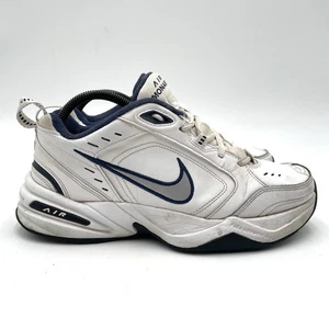 Nike Air Monarch Herren Größe 8,5 Schuhe Turnschuhe 415445-102 Weiß Schnürschuhe - Bild 1 von 16
