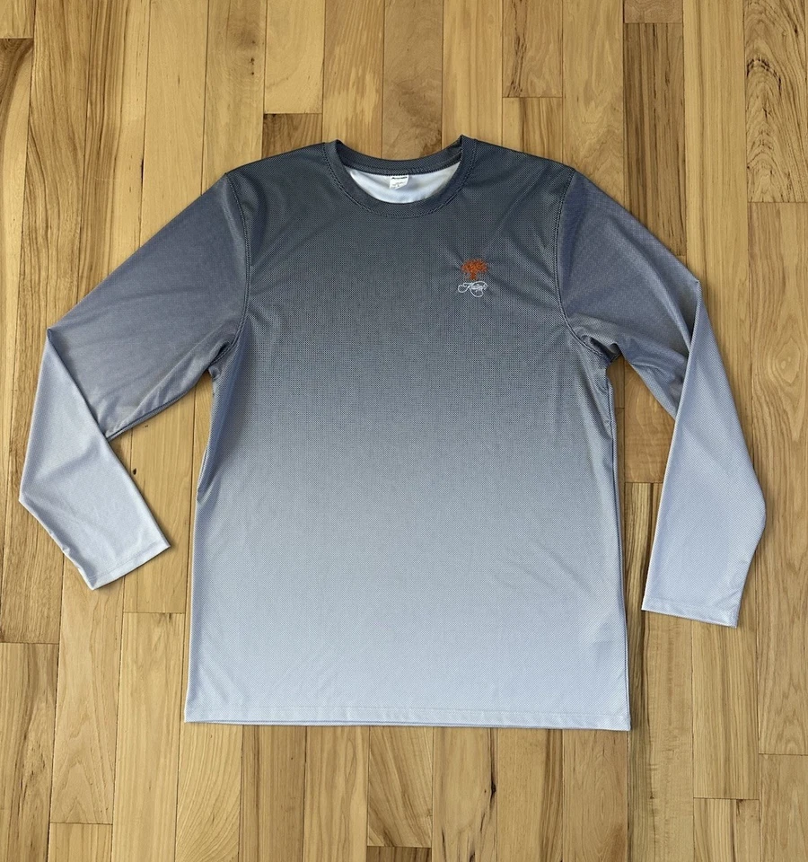 Camisa de pesca masculina manga longa Paragon XP UPF 50+ grande Kiawah campo oceânico golfe - Imagem 1 de 4