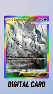 Pokemon TCG Pocket Mega Absol EX Rainbow Mega Rising Trade 2 Star ⭐⭐ (English) - Picture 1 of 1