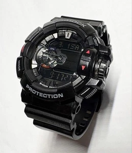 CASIO G-SHOCK G'MIX GBA-400 Bluetooth Analog Digital Black Watch - Picture 1 of 10
