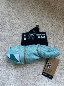 "Chaqueta envolvente de enfriamiento para perros Hurtta grande 75-85 cm 30-34"" Aqua ajustable azul Finlandia" - Imagen 1 de 4