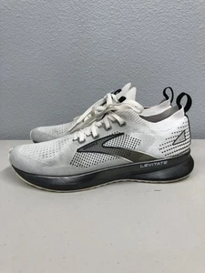 Brooks Levitate 5 StealthFit Shoes Womens Size 8.5 White Black Running Athletic - Picture 1 of 13