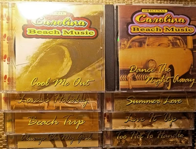 ORIGINAL CAROLINA BEACH MUSIC 8CDS Various Artists NMtoM Shag  R&B Soul etc - Bild 1 von 4