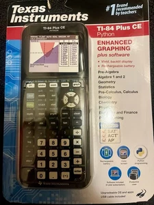 Texas Instruments TI-84 Plus CE Python Color Graphing Calculator - Picture 1 of 1