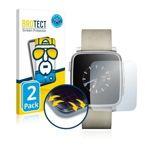2x Ochraniacz Pełna pokrywa do Pebble Time Stal Zakrzywiony ekran Folia ochronna krawędzi - Zdjęcie 1 z 8