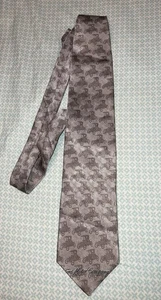 Tie Mens Collectors Ford Motor Company Cars Brown - Picture 1 of 5