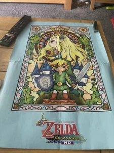 THE LEGEND OF WINDWAKER ZELDA DOUBLE SIDED POSTER - Picture 1 of 2