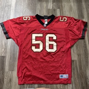 VINTAGE AUTHENTIC HARDY NICKERSON #56 BUCCANEERS JERSEY SIZE 52 ADIDAS PRO LINE - Picture 1 of 12