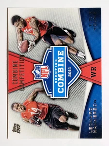 2011 Topps Rising Rookies Combine Competition CCHY Leonard Hankerson/Titus Young - Picture 1 of 2