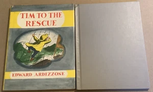 VG 1946 HC DJ 1960s Edition Tim To  The Rescue Edward Ardizzone - Picture 1 of 9