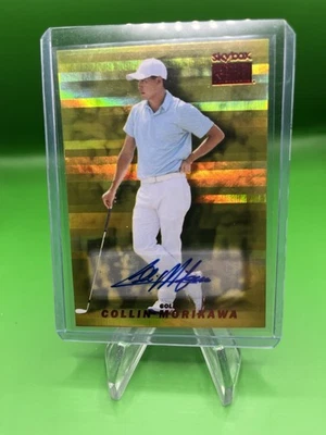 2023 Skybox Metal Universe Champions Collin Morikawa #RS-33 Premium Rubies Auto - Image 1 of 2
