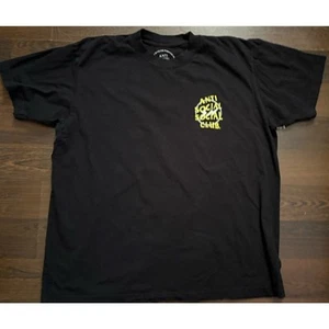 Anti Social Social Club Fragment Half Tone Tee Black/Yellow Size S-XL FREE SHIP - Picture 1 of 7