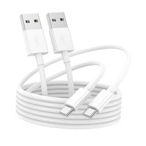 Car Carplay Cable for iPhone 15/16 Charger Cord,USB A to USB C Fast 3FT White - Picture 1 of 8