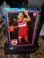 2022-23 Panini NBA Hoops Johnny Davis Teal Explosion #240  Wizards