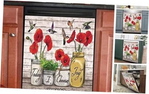 Farmhouse Floral Sticker Dishwasher Cover Magnet 23 W x 26 H inch Florals 11-6 - Picture 1 of 8