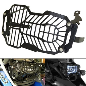 Headlight Grille Guard Cover Protection Black For R1200GS LC R1250GS Adventure - Picture 1 of 6