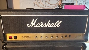 original - Marshall JCM 800 Lead - JMP - 2203 - 100-Watt Master Volume Head 1984 - Picture 1 of 4