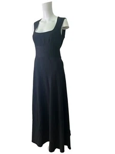 JASPER CONRAN Dress Size Small 10 Black Evening Gown Long Party Womens EU38 - Picture 1 of 11