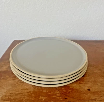 New Anthropologie x Glazed Garage River Stoneware, Set of 4, Dinner Plates-BLUE - Image 1 of 4