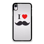 I Love Mustache For iPhone 11 12 13 14 15 Pro Max Plus Phone Cover