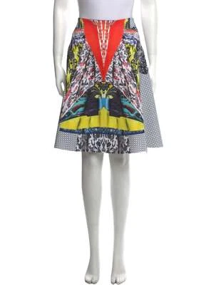 Clover Canyon Women’s A-Line Skirt Neoprene  Knee length Printed Size Medium USA - Image 1 of 4