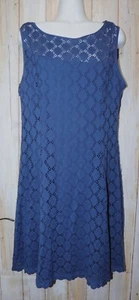 Womens Blue Cutout RN Ronni Nicole Sleeveless Dress Size 12 excellent - Picture 1 of 5
