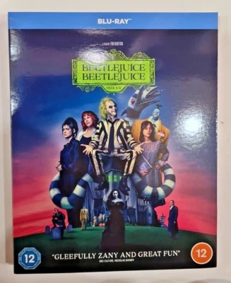 BLU-RAY     BEETLEJUICE BEETLEJUICE 2024    BRAND NEW SEALED UK STOCK - Image 1 of 2