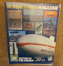 SUNDAY TIMES MAGAZINE  - July 4, 1982 - Airships ; Jeffrey Archer ; Vitiligo
