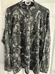 Sitka Core Merino Wool Zip-T Optifade Forest Men’s Size XL - Picture 1 of 4