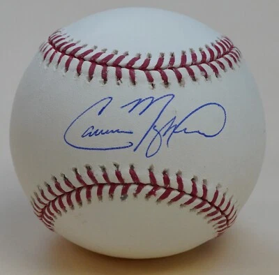 Cameron Maybin Signed Major League Baseball PSA/DNA COA Yankees 2017 Astros Auto - Image 1 of 4